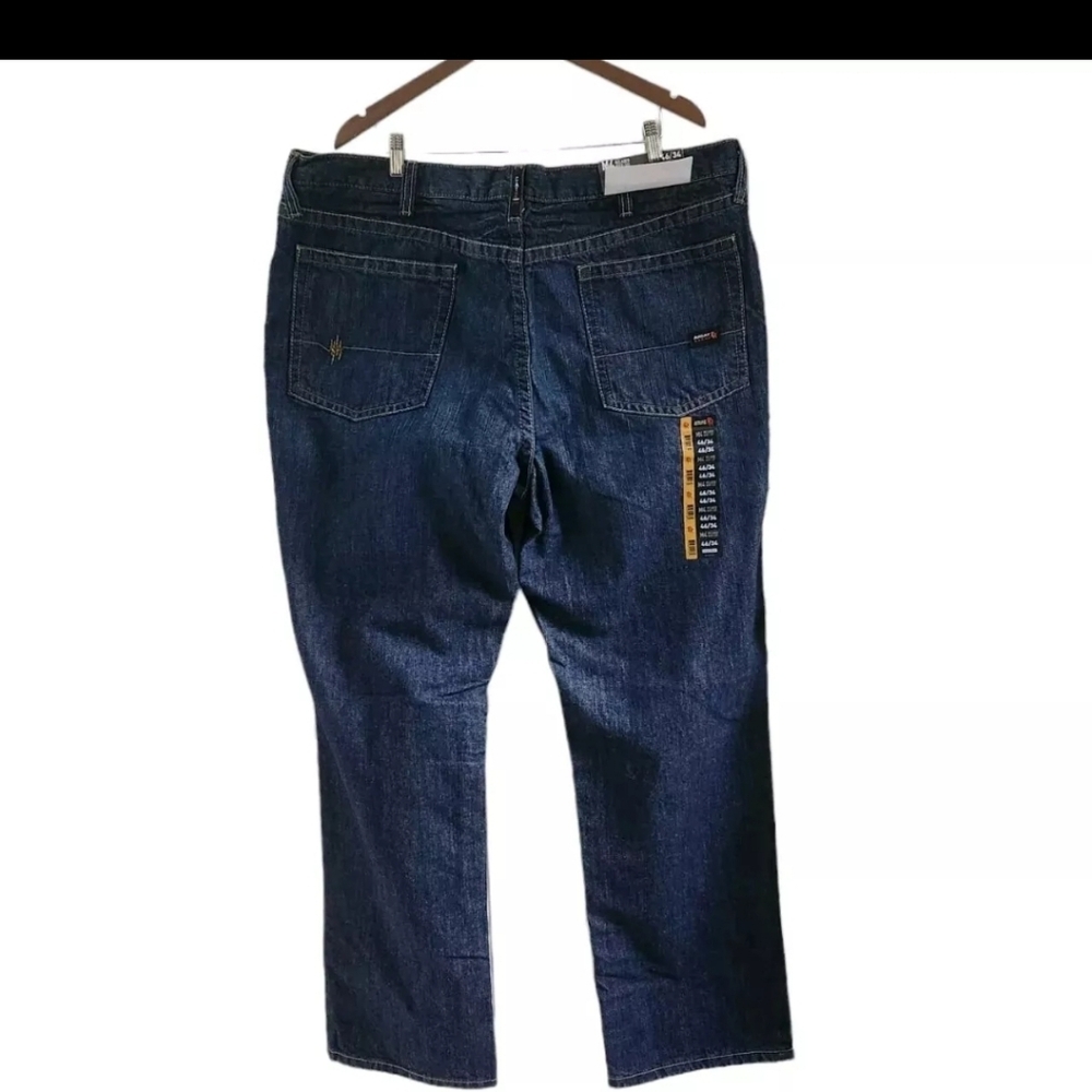 Ariat Work M4 Relaxed Boot Cut FR Flame Resistant Jeans Pants Mens Size 46 34 - Picture 4 of 10